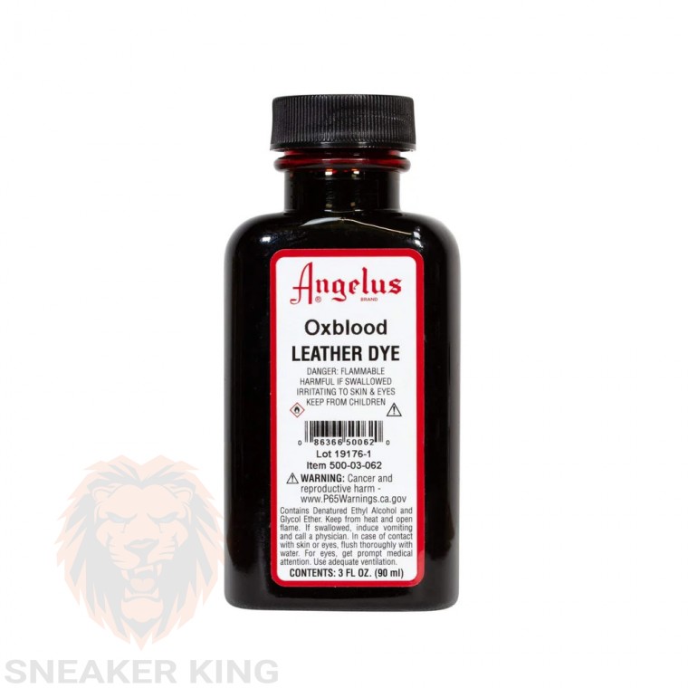 Барвник для шкіри Angelus leather dye Oxblood (бича кров) made in USA